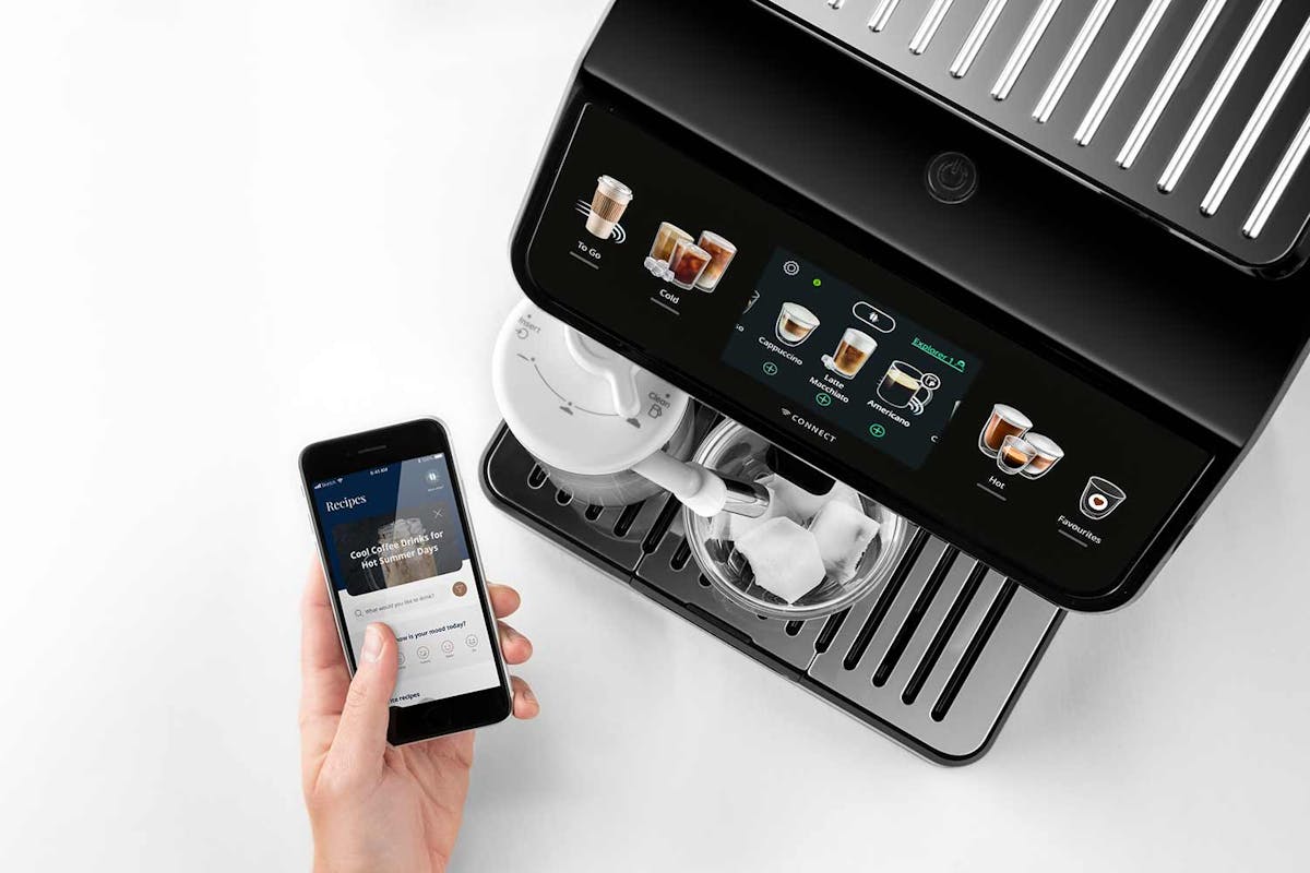 De'Longhi Eletta Explore Fully Automatic Bean-to-Cup Coffee Machine | ECAM450.86.T | Titanium-5