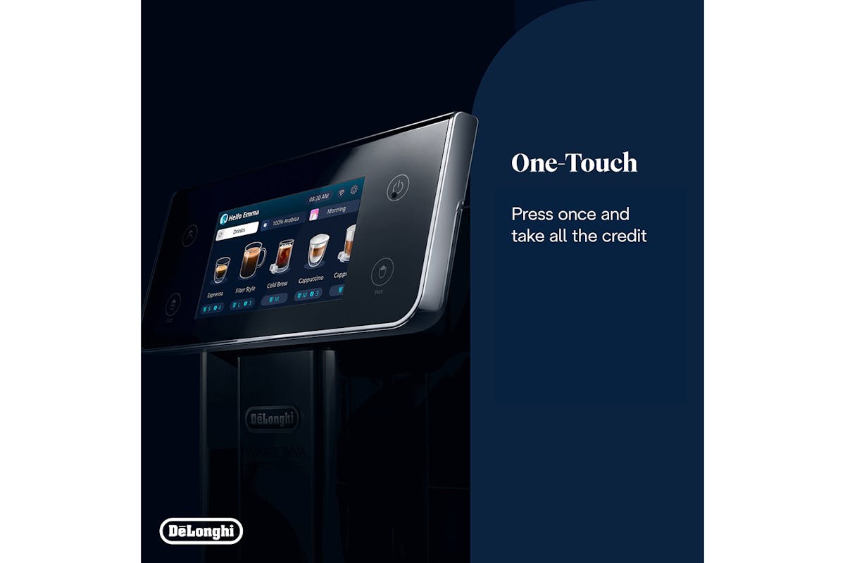 De'Longhi PrimaDonna Aromatic Automatic Bean-to-Cup Coffee Machine | ECAM630.75.TSM | Titanium-4
