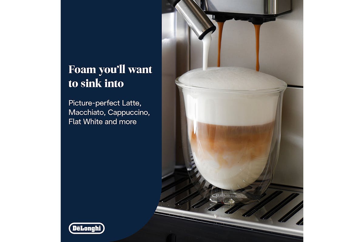 De'Longhi PrimaDonna Aromatic Automatic Bean-to-Cup Coffee Machine | ECAM630.75.TSM | Titanium-8