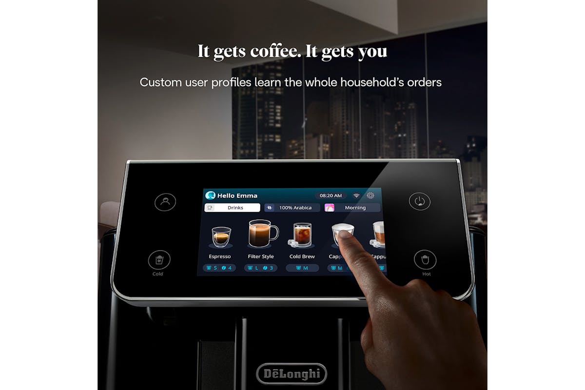 De'Longhi PrimaDonna Aromatic Automatic Bean-to-Cup Coffee Machine | ECAM630.75.TSM | Titanium-9