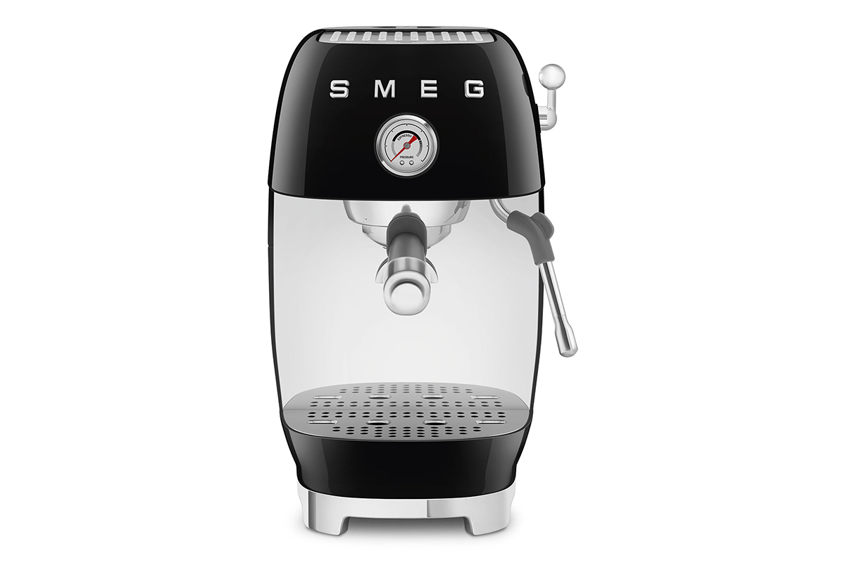 Smeg 50's Style Espresso Cold Brew Coffee Machine | Black| ECF03BLUK
