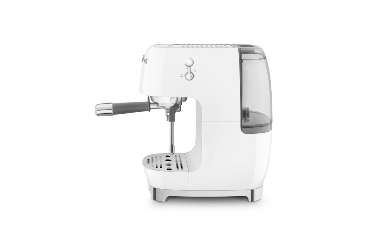 Smeg 50's Style Espresso Cold Brew Coffee Machine | White | ECF03WHUK-2