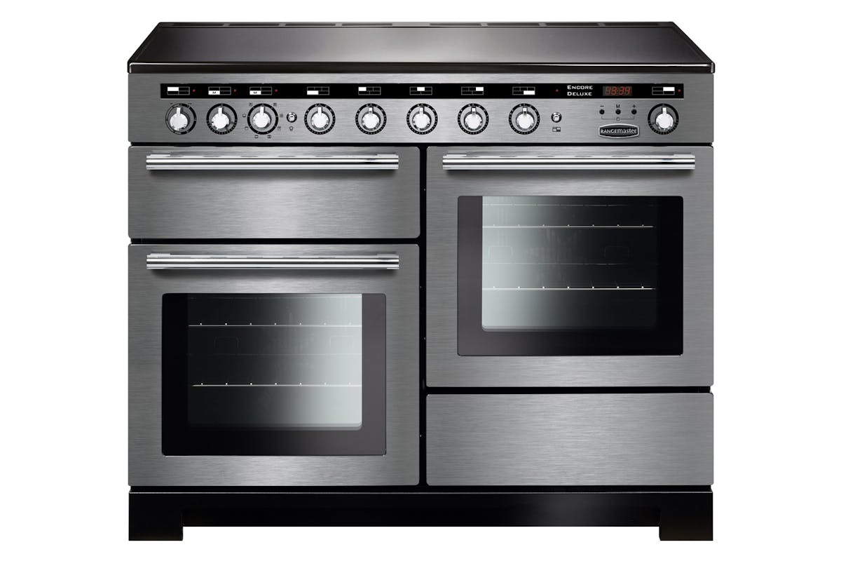 Rangemaster 110cm Encore Deluxe Induction Range Cooker | EDL110EISS/C