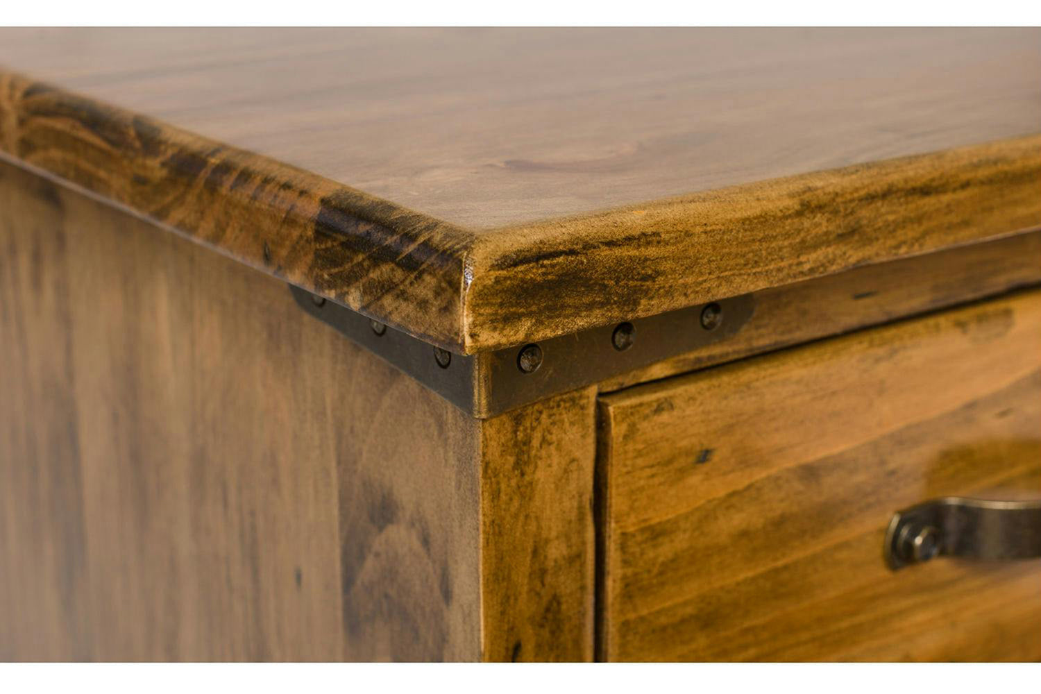 Galveston Bedside Locker | 3 Drawer | Natural-8