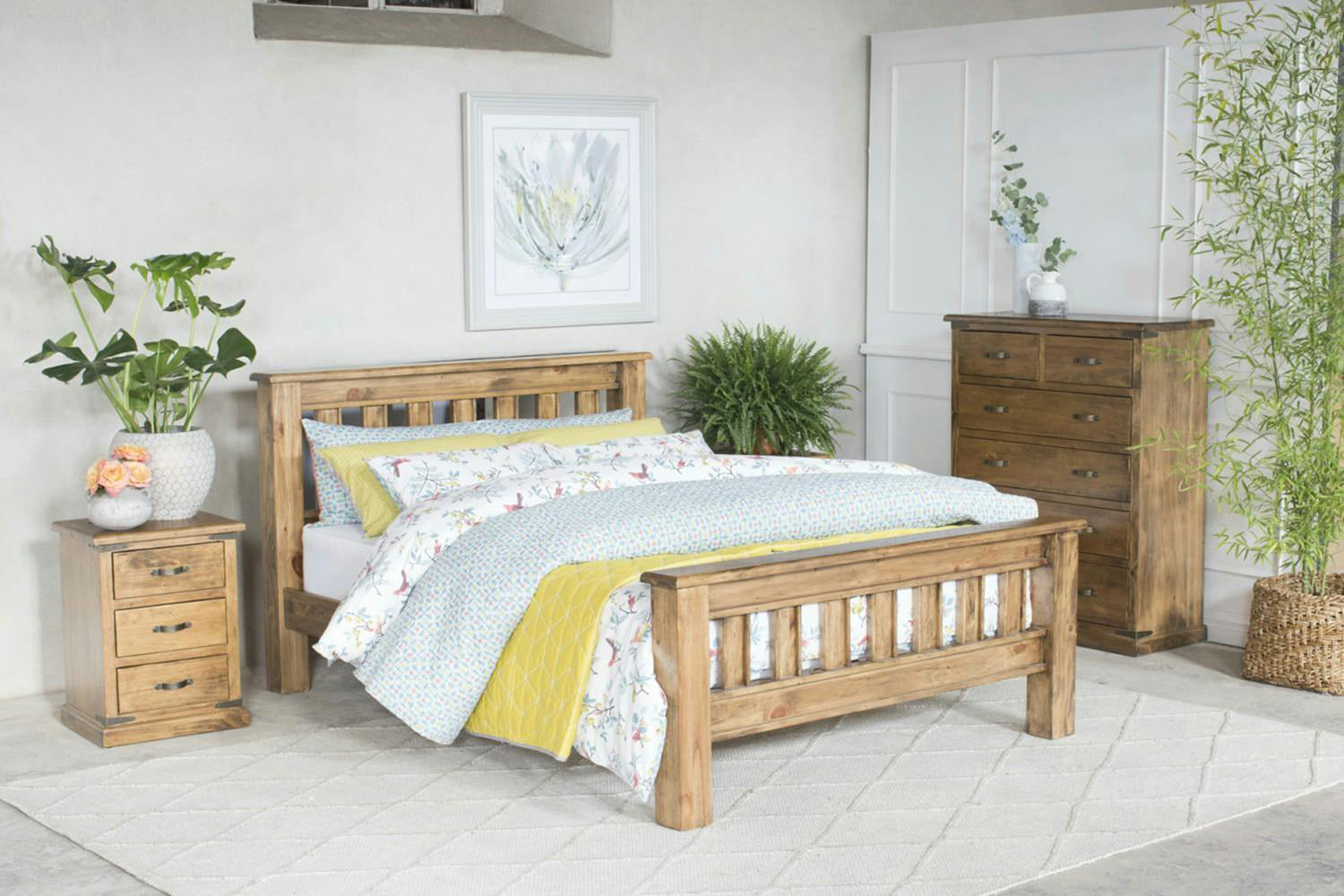 Galveston Chest Of Drawer | 6 Drawer | Natural-2