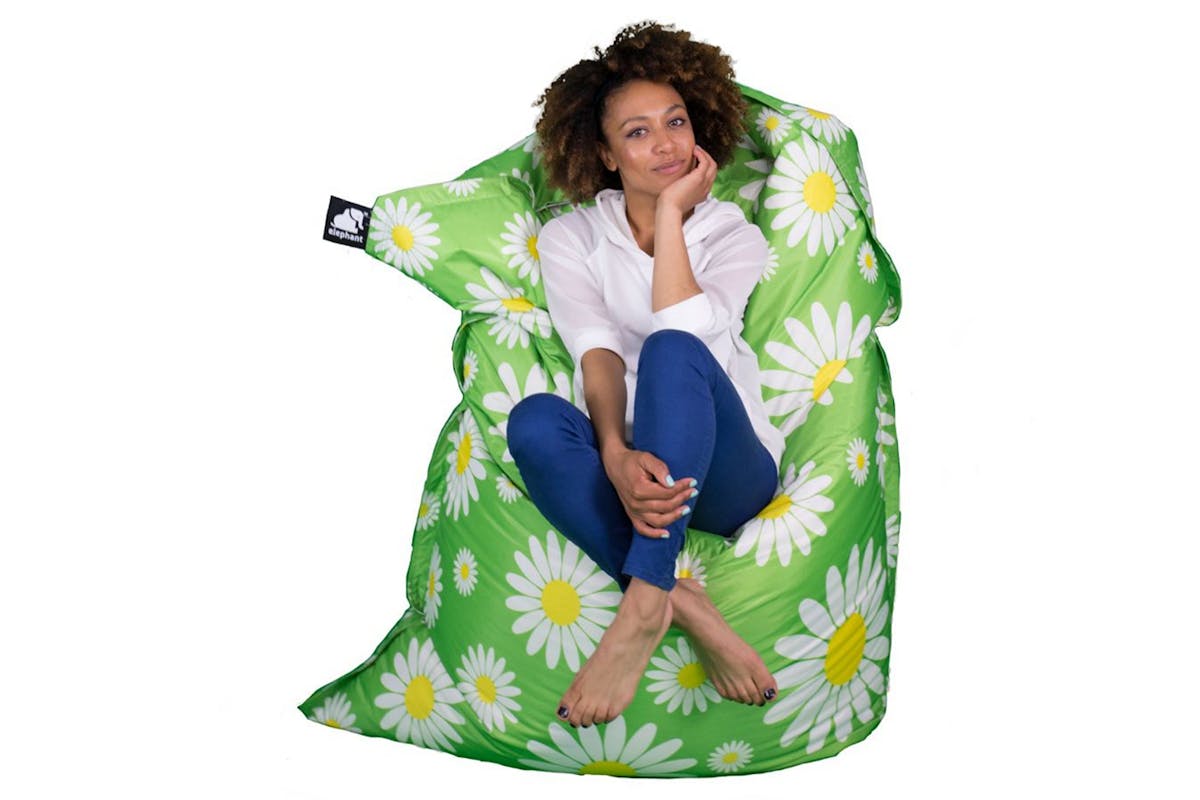 Elephant Jumbo Classic Nylon Bean Bag | Multicolour