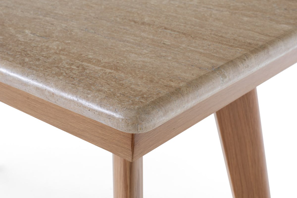 Ellie Travertine Desk | Oak-4
