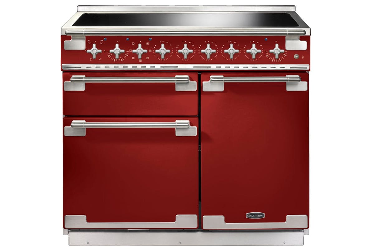 Rangemaster 100cm Elise Induction Range Cooker | ELS100EIRD/ | Red