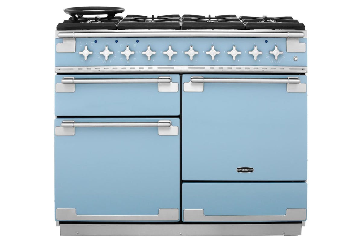 Rangemaster Elise 110cm Dual Fuel Range Cooker | ELS110DFFCA | Blue