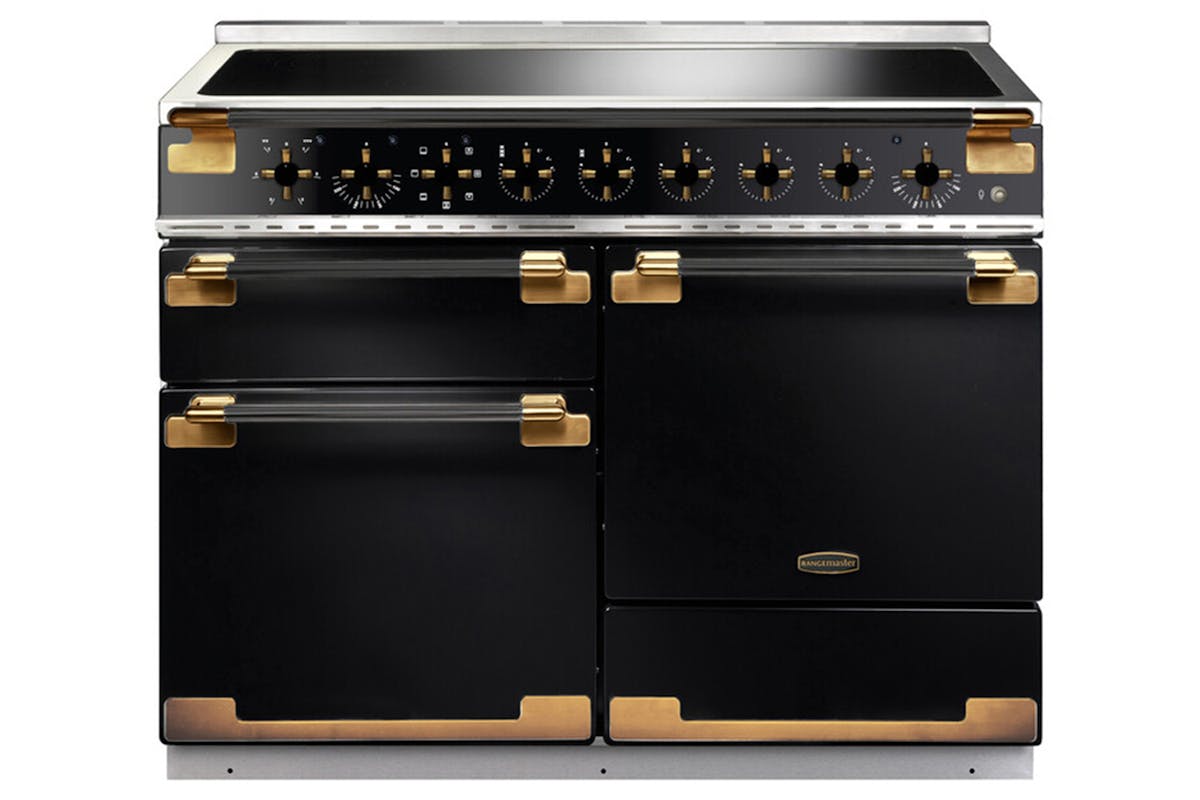 Rangemaster Elise Luxe 110cm Induction Range Cooker | ELS110EIGB/BE | Black