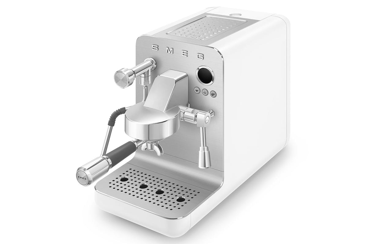 Smeg Espresso Coffee Machine with Pump | EMC02WHMUK | White-7