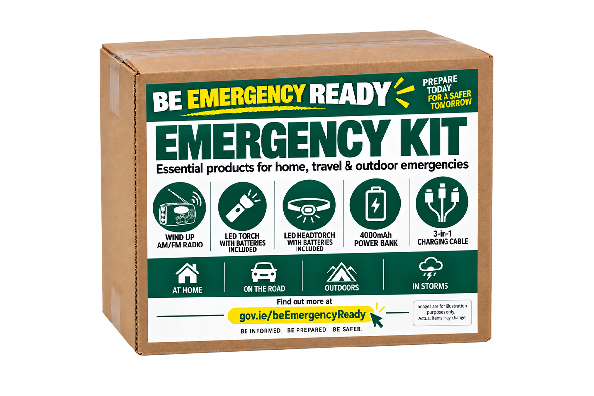 Be Ready 5 Pieces Emergency Kit | EMER01