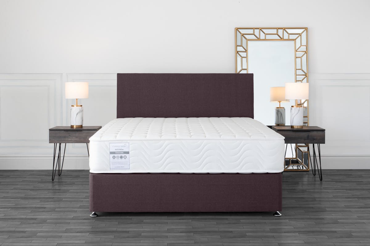 Castlebeds | Emerald Bed Bundle | Double | 4ft6 | Colour Options