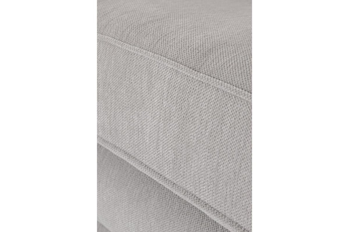 Emma Chaise Sofa | Fabric | Grey-8