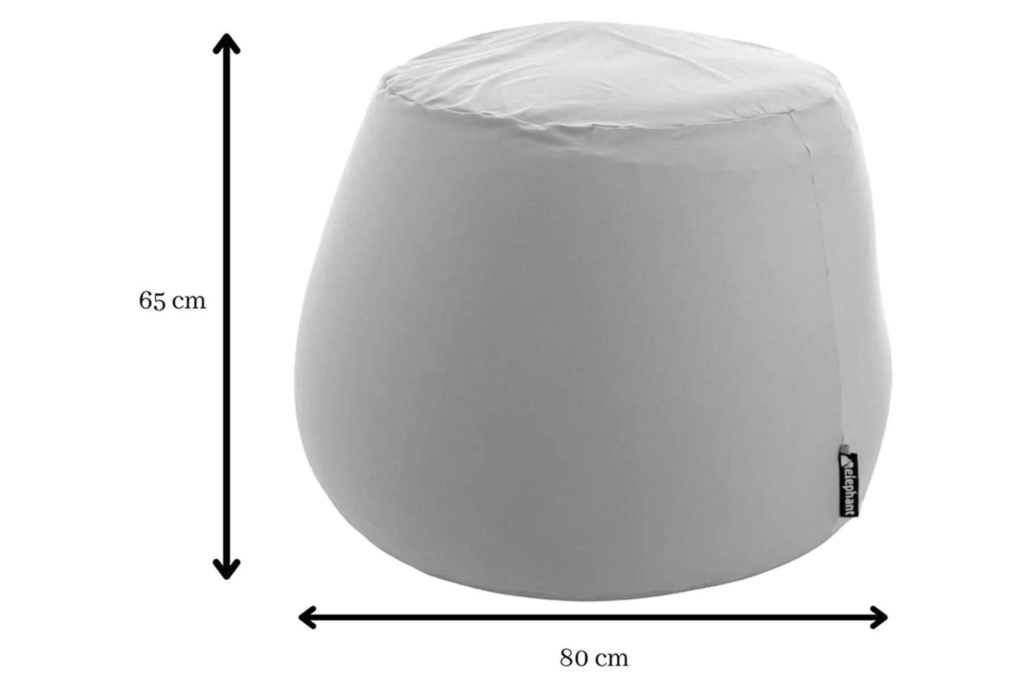 Elephant | Mellow Bean Bag | Green-2
