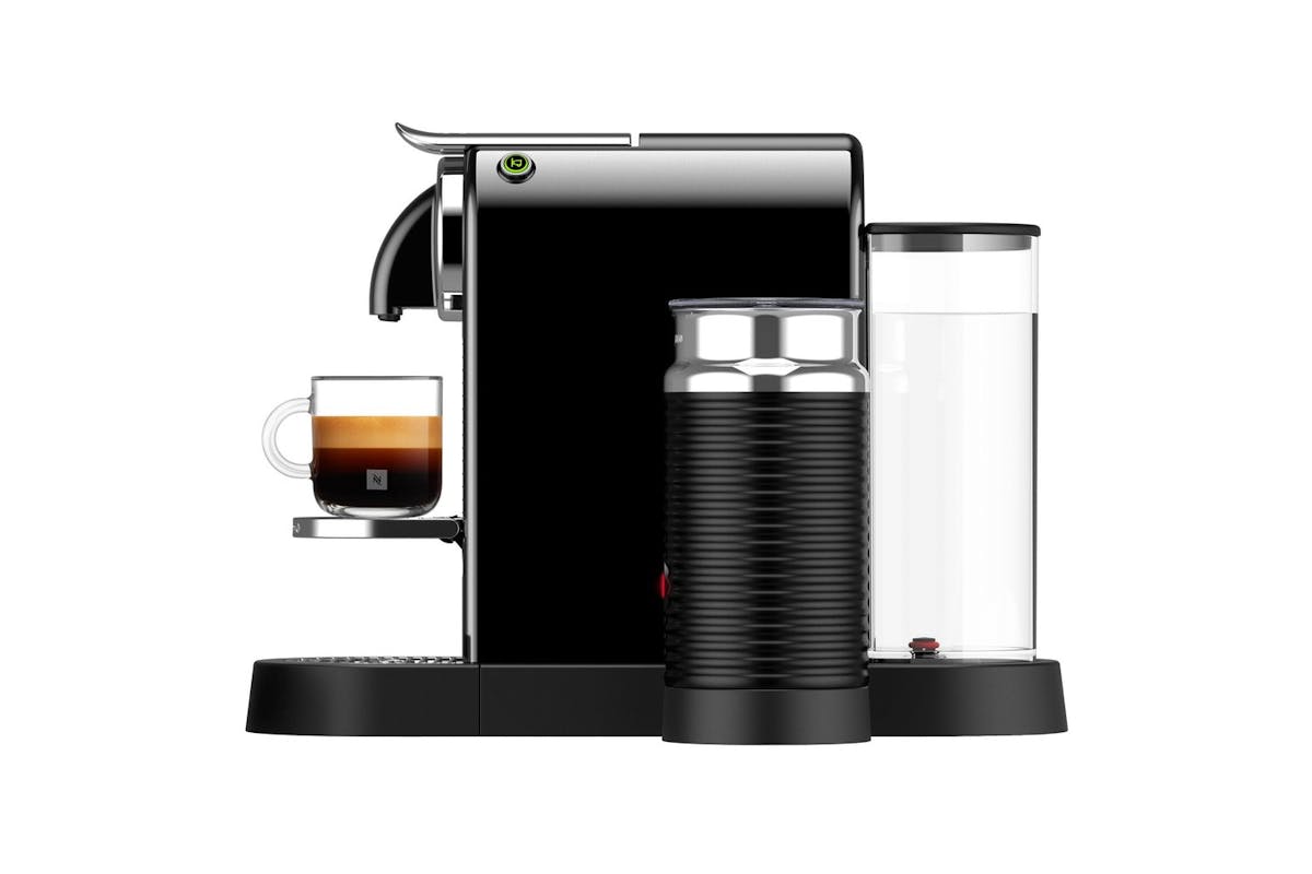 Nespresso Citiz Coffee Machine with Aeroccino Milk Frother by De'Longhi | EN267.BAE | Black-8