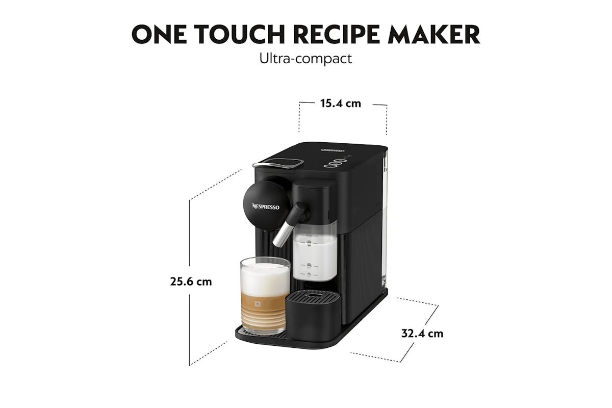 Delonghi Lattissima One Nespresso Coffee Machine | EN510.B | Black-4