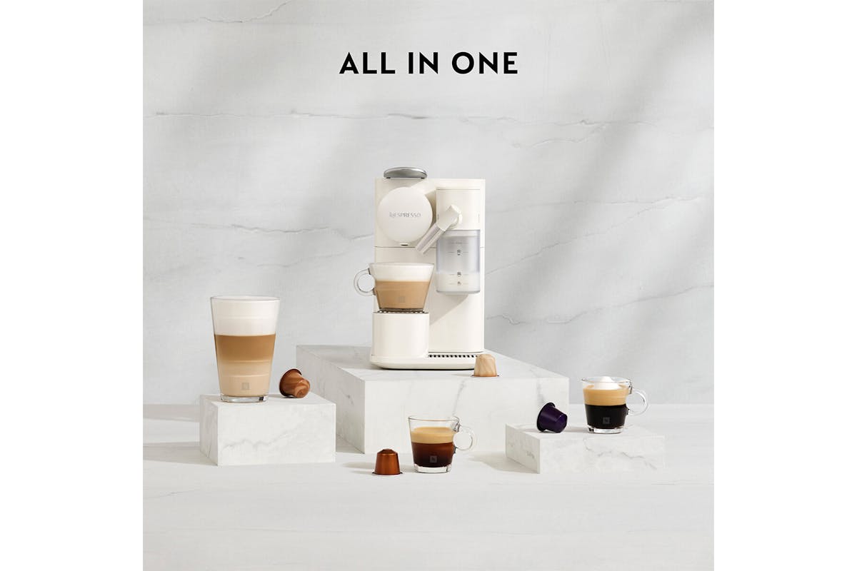 Delonghi Lattissima One Nespresso Coffee Machine | EN510.W | White-5