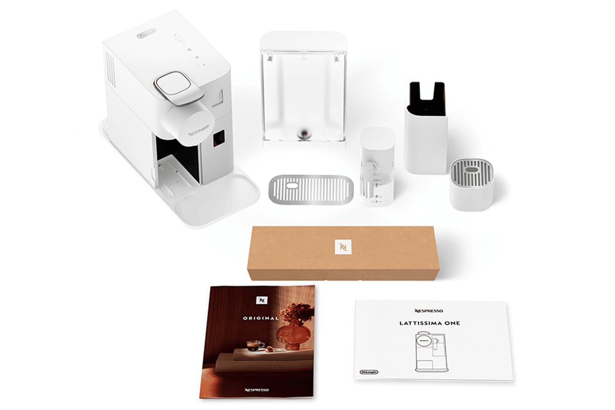 Delonghi Lattissima One Nespresso Coffee Machine | EN510.W | White-8