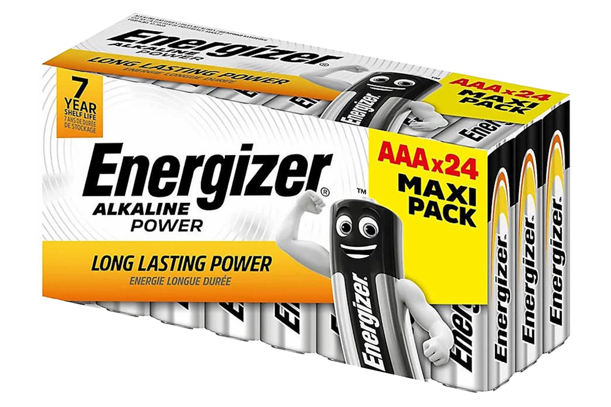 Energizer AAA Alkaline Batteries | 24 Pack