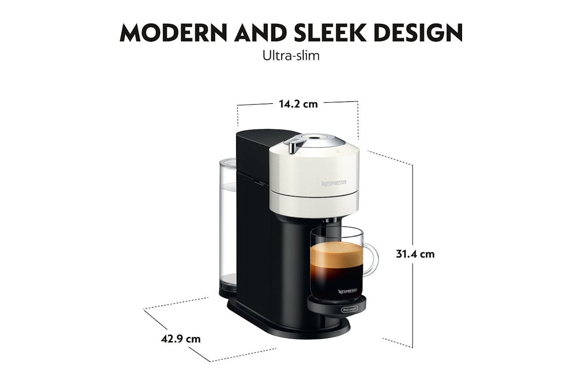 Nespresso Vertuo Next Coffee Machine by De'Longhi | ENV120.W | White-5