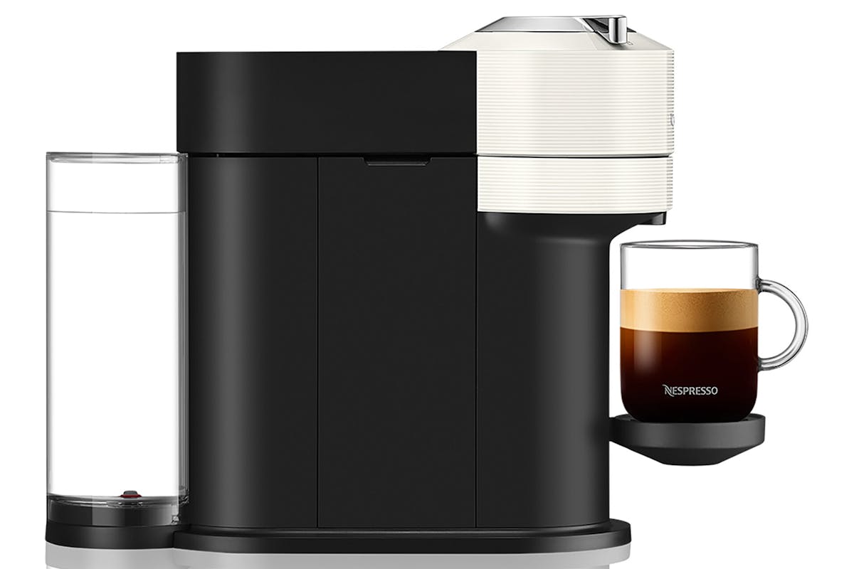 Nespresso Vertuo Next Coffee Machine  with Aeroccino Milk Frother by De'Longhi | ENV120.WAE | White-10