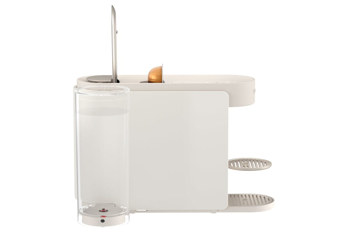 Nespresso Vertuo Up Pod Coffee Machine by De'Longhi | Pearl White | ENV200.W-10
