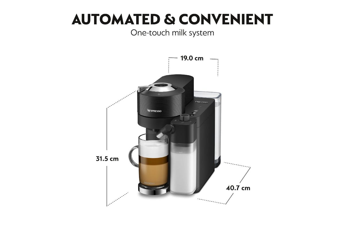 Nespresso Vertuo Lattissima Coffee Machine by De'Longhi | ENV300.B | Black-5