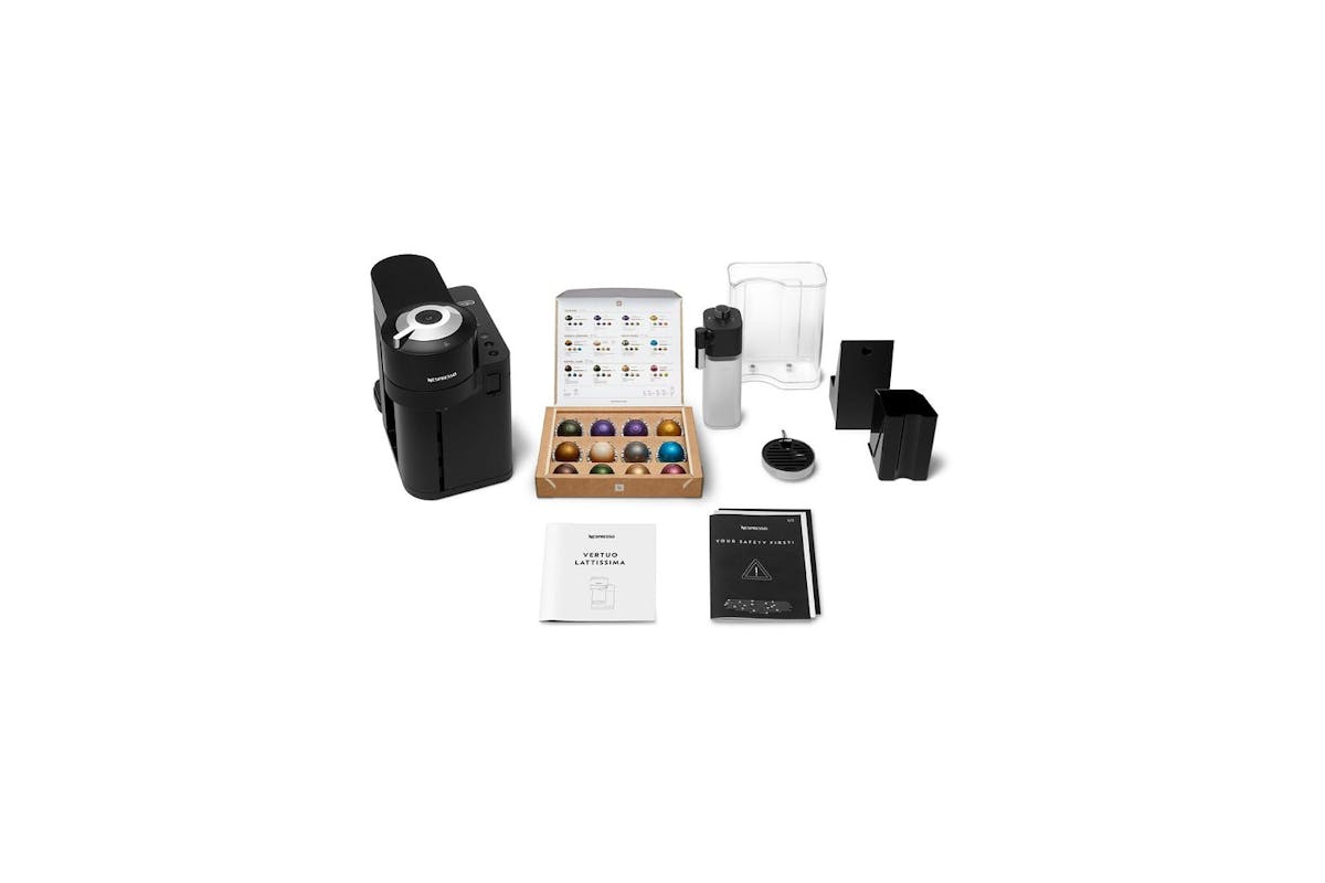 Nespresso Vertuo Lattissima Coffee Machine by De'Longhi | ENV300.B | Black-10