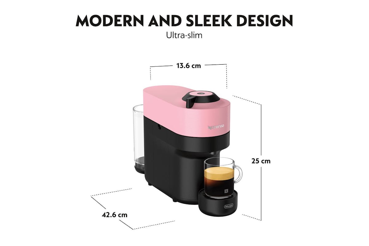 Nespresso Vertuo Pop Coffee Machine by De'Longhi | ENV90.P | Pink-5