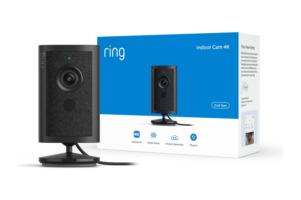 Ring 4K Plug In | Indoor Camera | Black-5