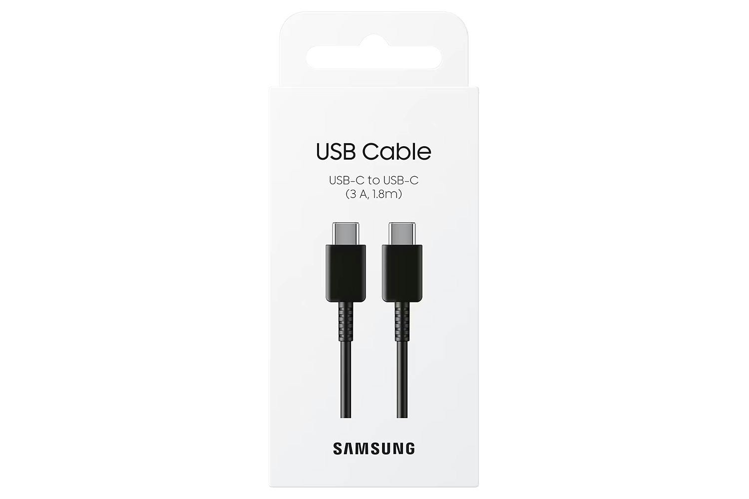 Samsung 3A USB-C to C Cable | 1.8m | Black-4
