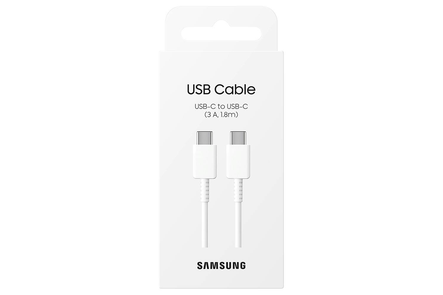 Samsung 3A USB-C to C Cable | 1.8m | White-4