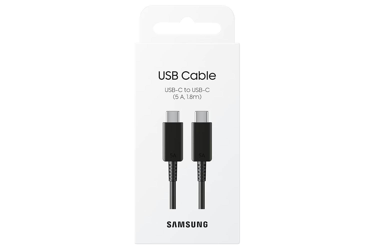 Samsung 5A USB-C to C Cable | 1.8m | Black-4