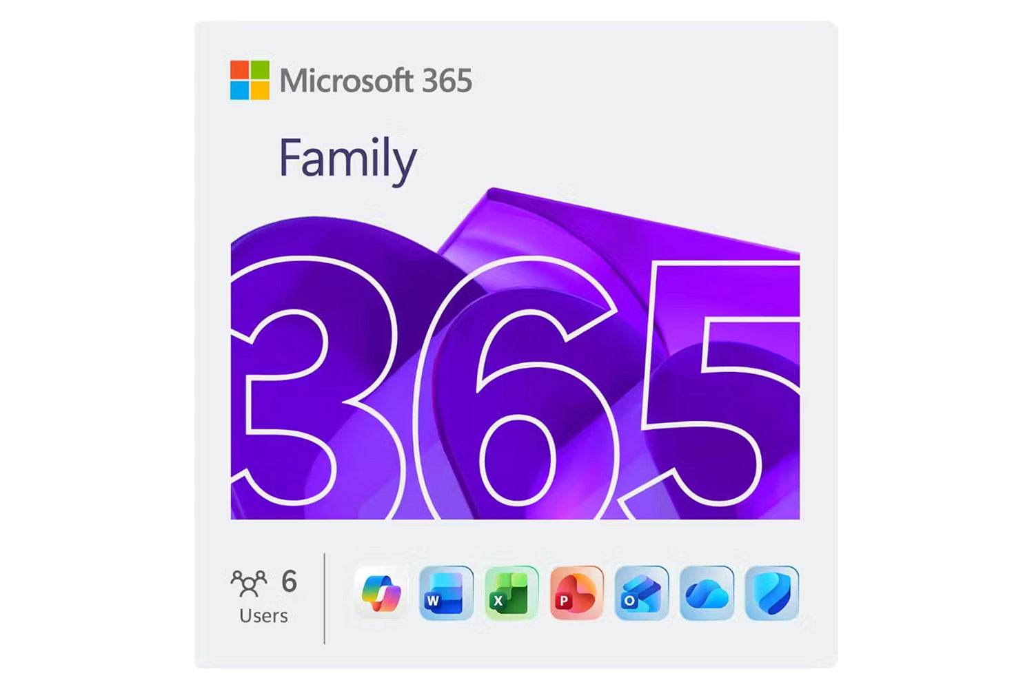 Microsoft 365 Family | 12-Month Subscription for up to 6 people