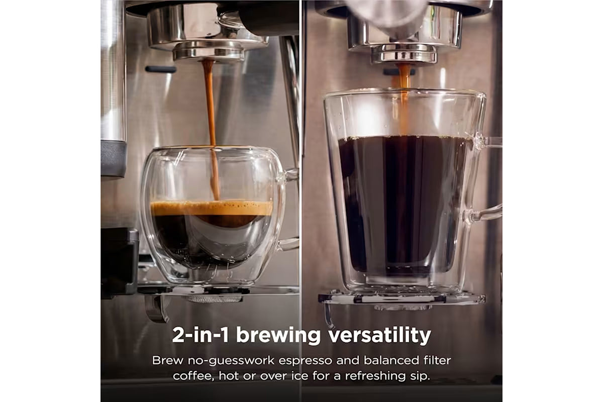 Ninja Luxe Café Mini Plus Espresso Coffee Machine | ES352UK-8