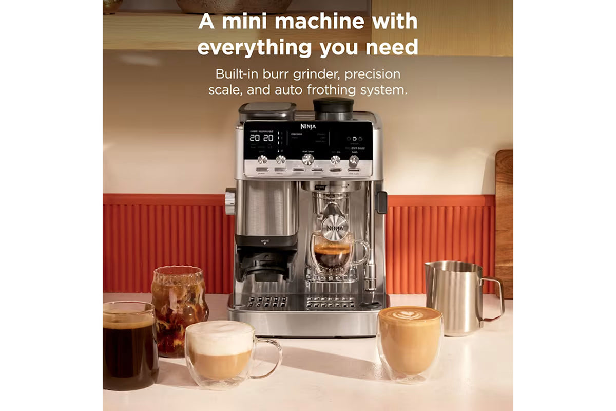 Ninja Luxe Café Mini Plus Espresso Coffee Machine | ES352UK-9