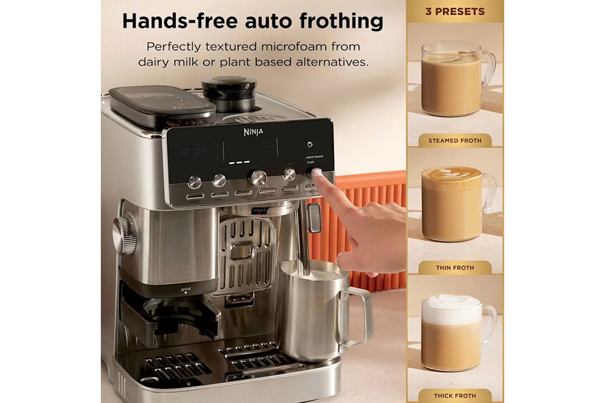 Ninja Luxe Café Mini Plus Espresso Coffee Machine | ES352UK-2