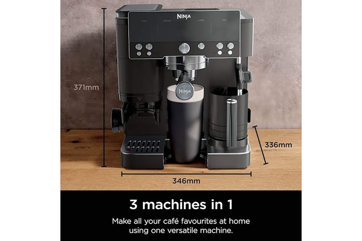 Ninja Luxe Cafe Premier Espresso Coffee Machine | ES601UKBK-2