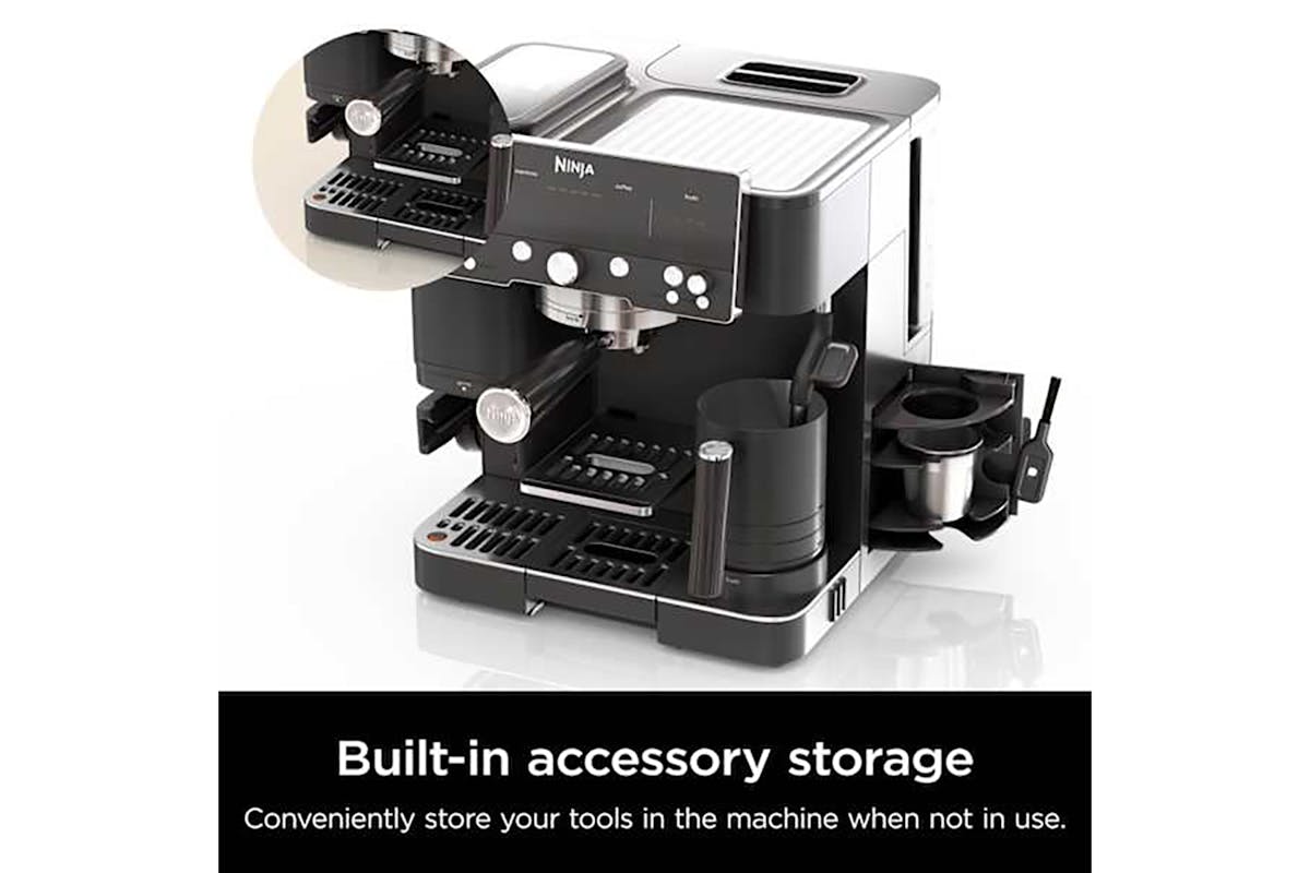 Ninja Luxe Cafe Premier Espresso Coffee Machine | ES601UKBK-3