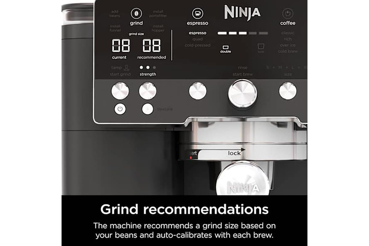 Ninja Luxe Cafe Premier Espresso Coffee Machine | ES601UKBK-5