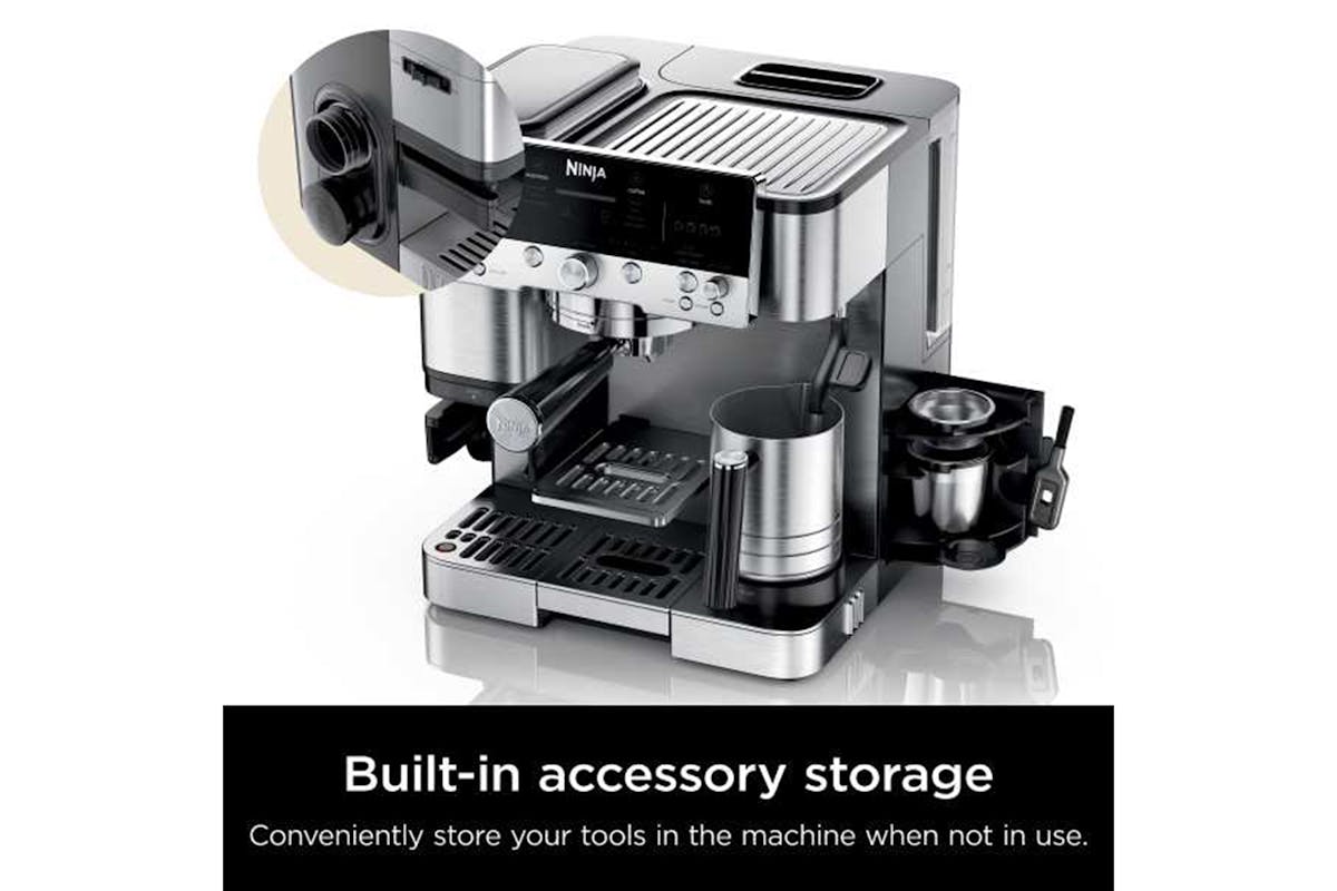 Ninja Luxe Cafe Premier Espresso Coffee Machine | ES601UK-8