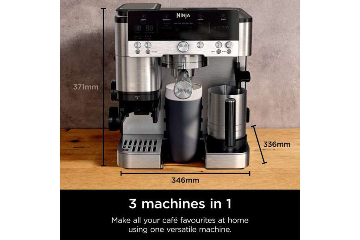 Ninja Luxe Cafe Premier Espresso Coffee Machine | ES601UK-10