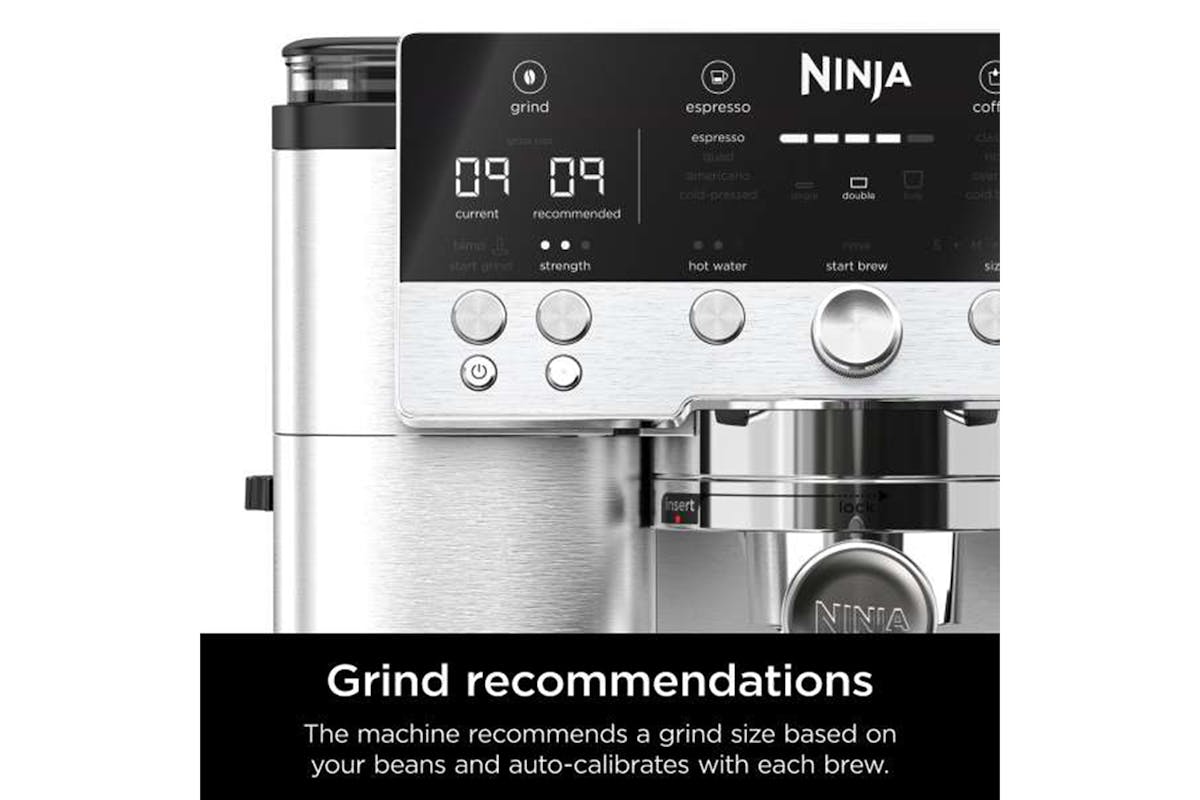Ninja Luxe Cafe Premier Espresso Coffee Machine | ES601UK-7