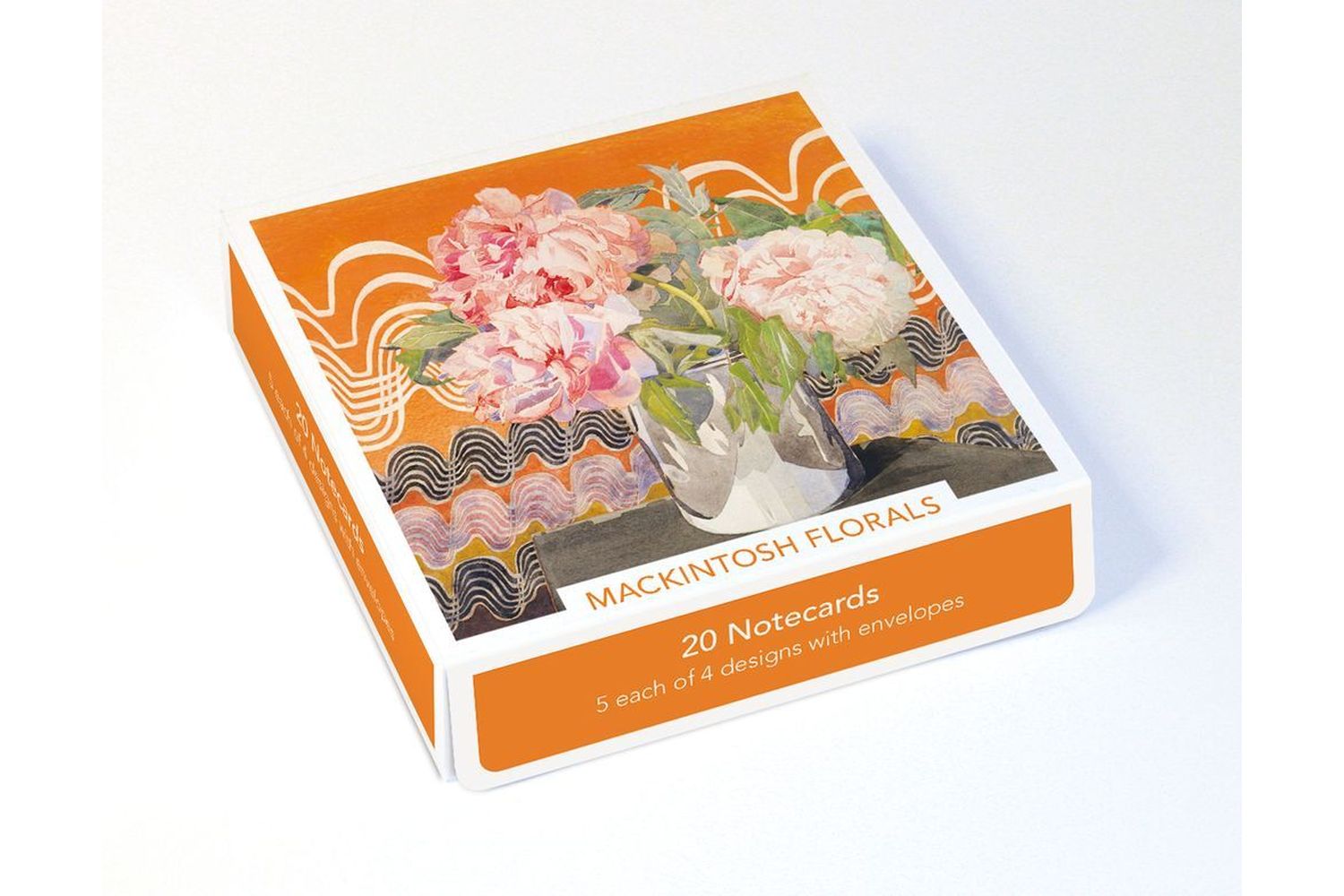 E Theme Notecards - Charles Rennie Mackintosh Florals - Notecards Wallets