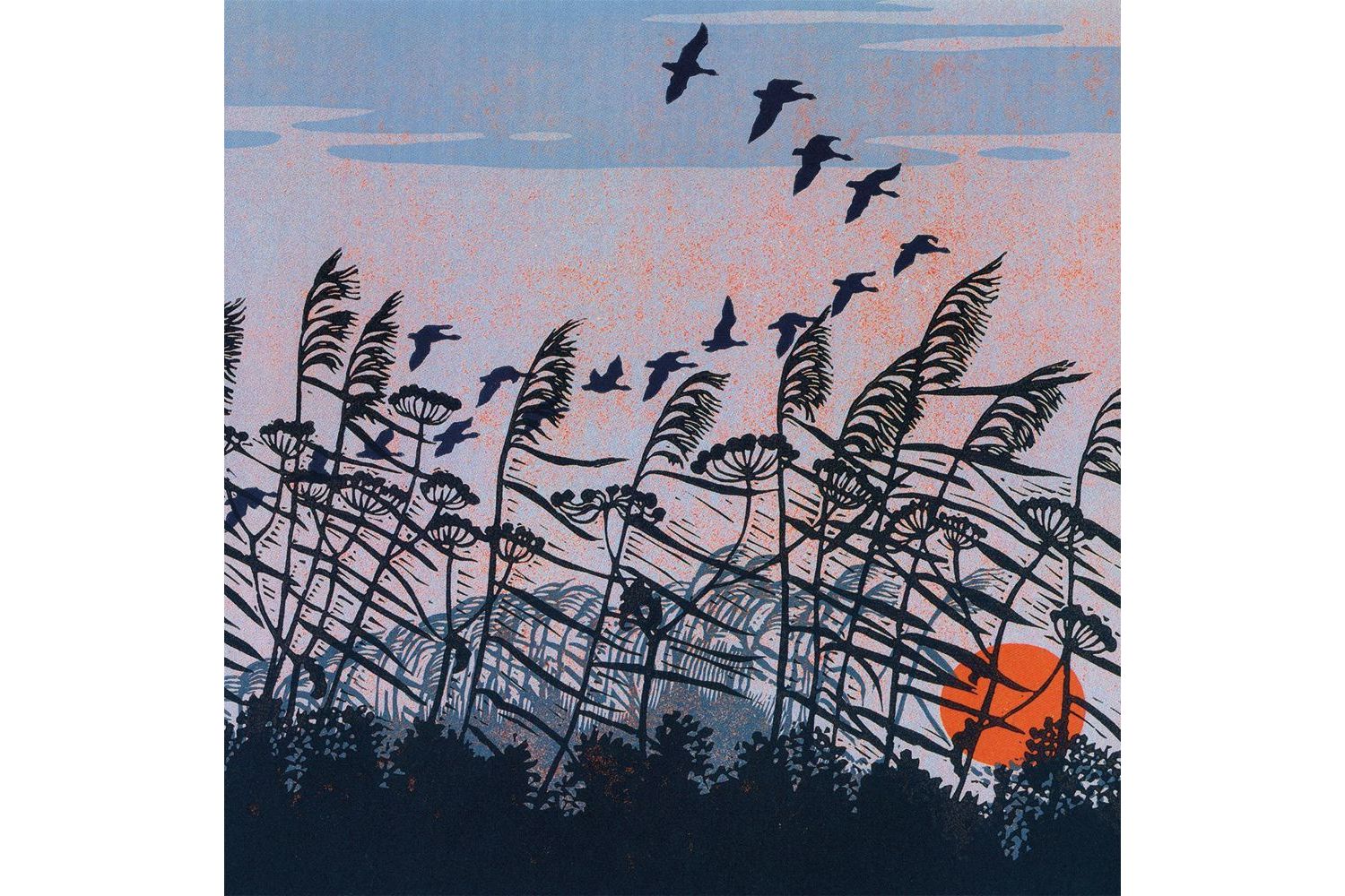 E Theme Notecards - Landscape Linocuts - Notecards Wallets-2