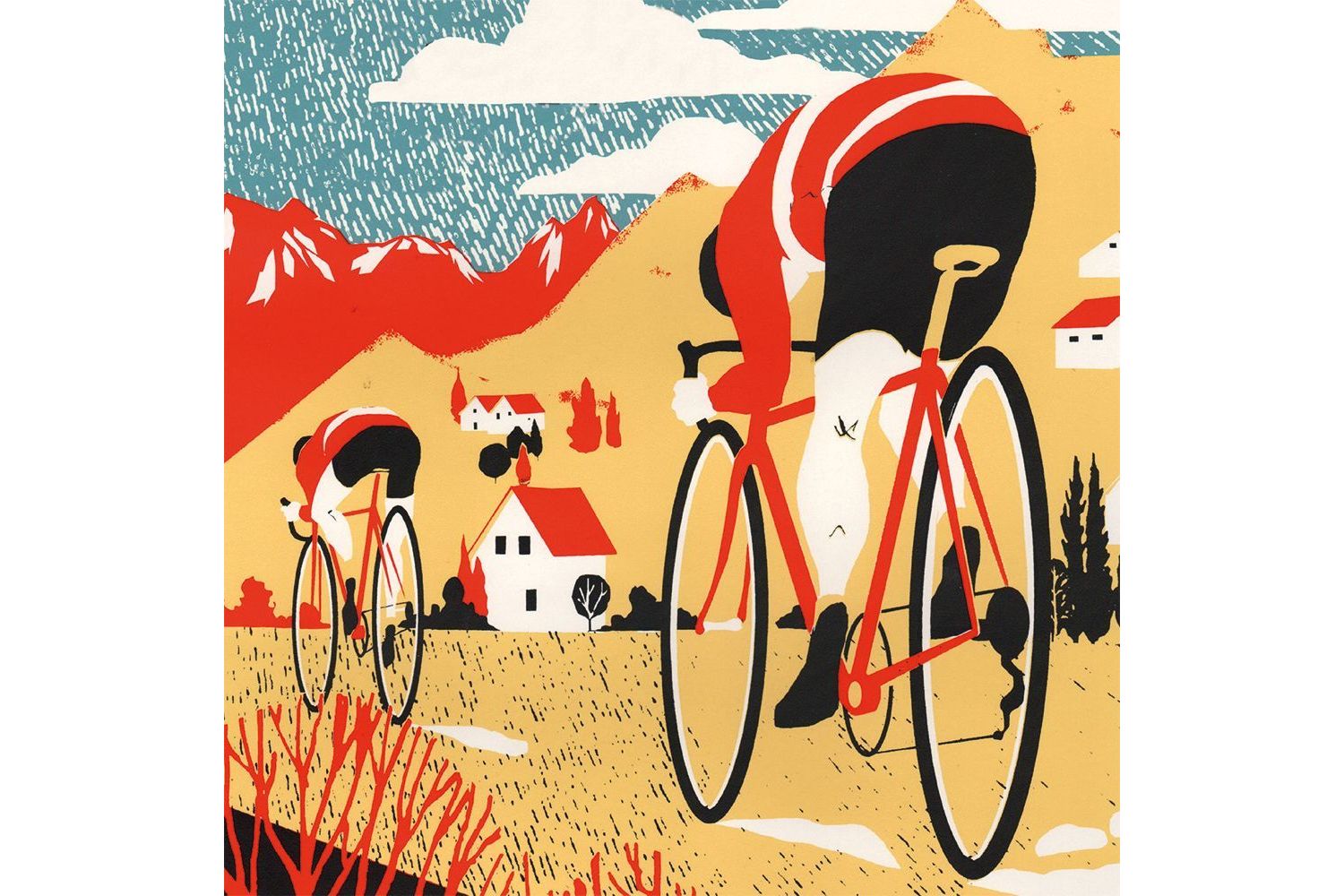 E Theme Notecards - On Your Bike - Notecards Wallets-5