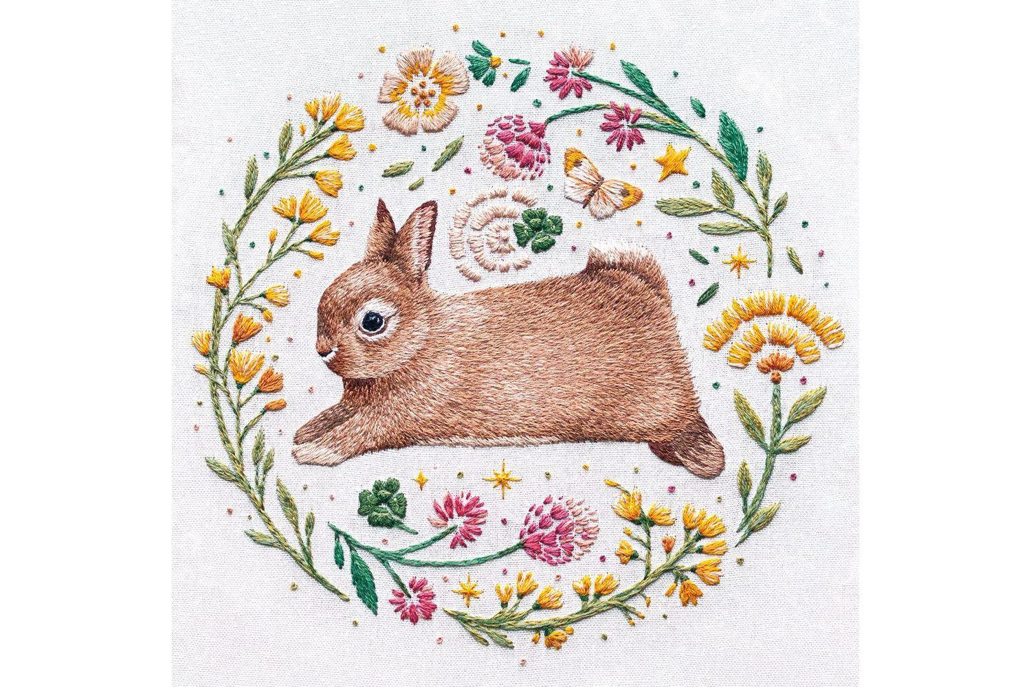 E Theme Notecards - Embroidery - Notecards Wallets-2