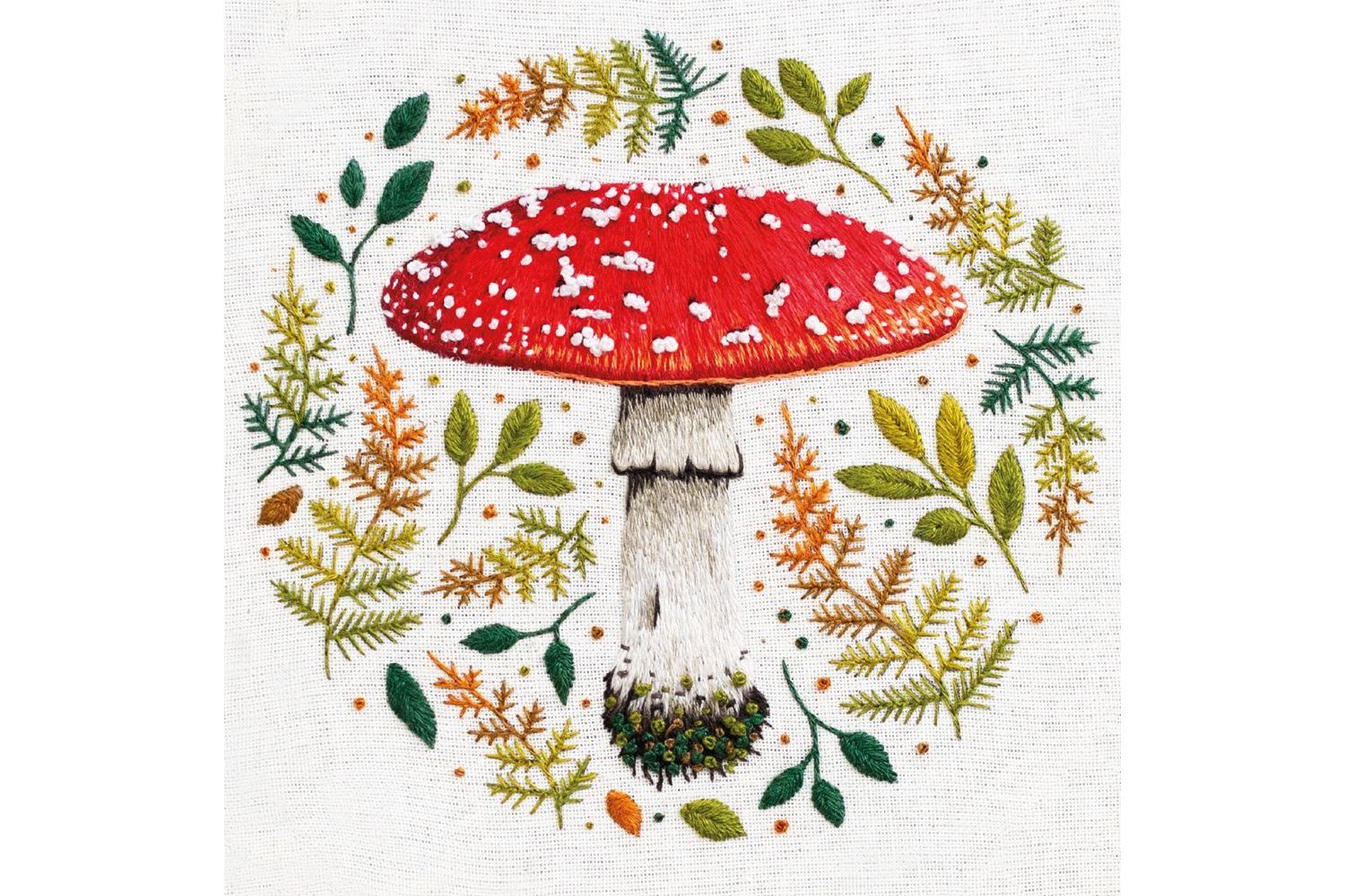 E Theme Notecards - Embroidery - Notecards Wallets-4