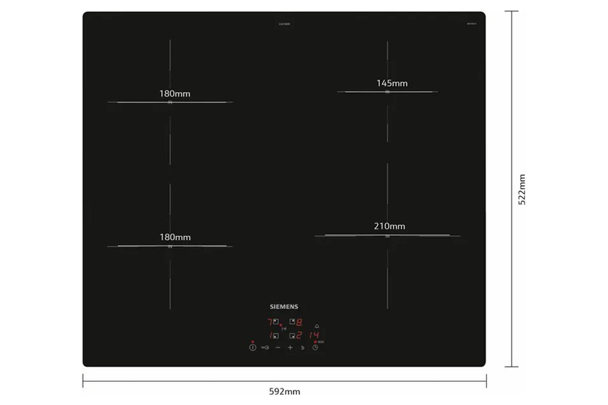 Siemens iQ100 60cm Induction Hob | EU611BEB5E-3